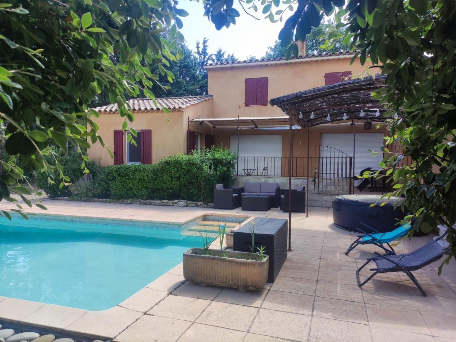 Studio 25M2 Avec Piscine Et Spa, Proche Iter Et Cadarache Lejlighed Valensole Eksteriør billede